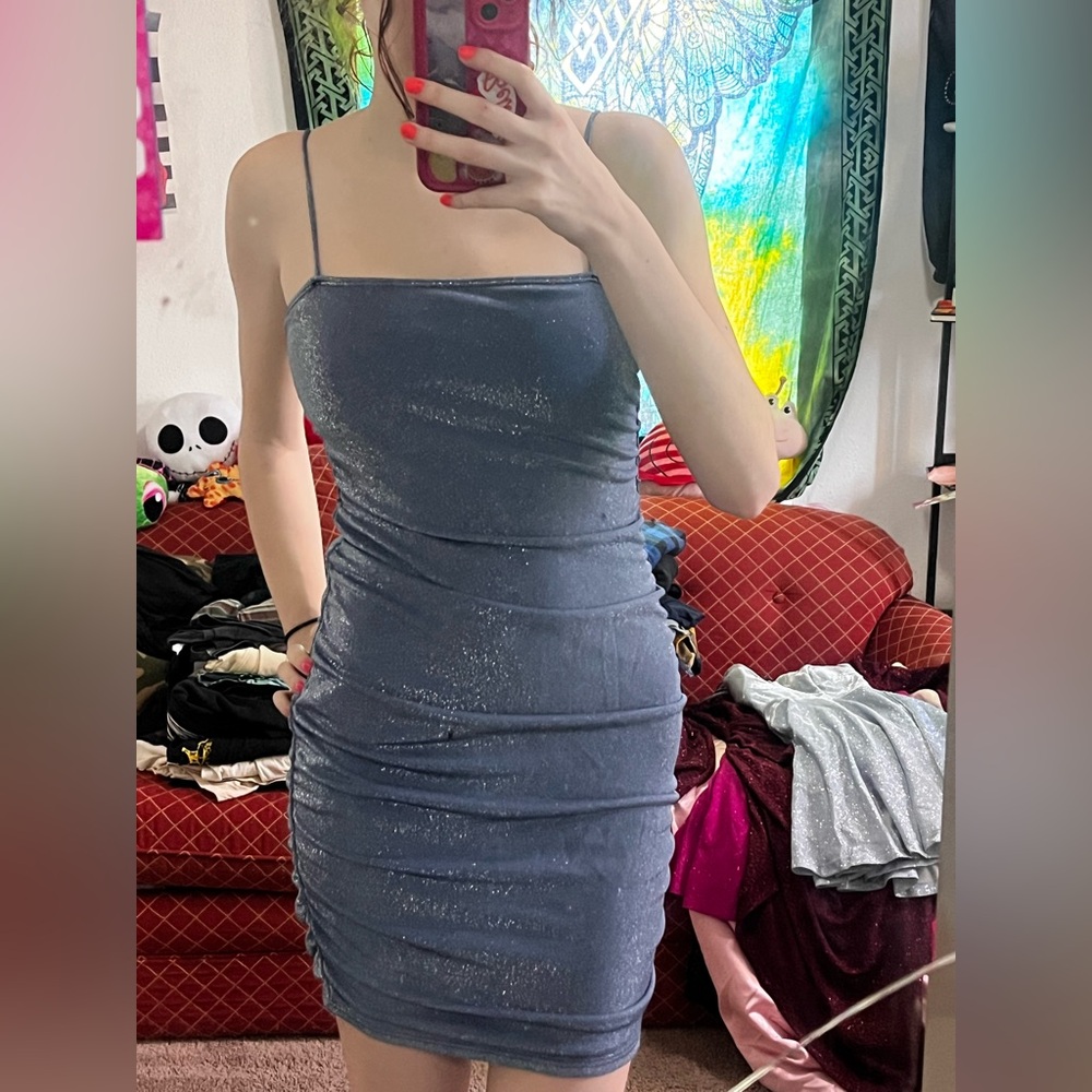 Elegant Blue Dress